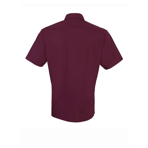 Men`s Poplin Short Sleeve Shirt