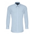 Men`s Long Sleeve Fitted Poplin Shirt