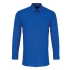 Men`s Long Sleeve Fitted Poplin Shirt