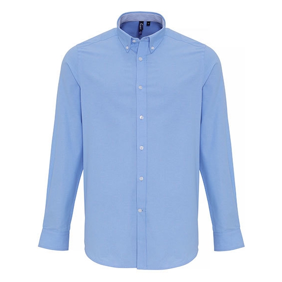 Mens Cotton Rich Oxford Stripes Shirt