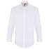 Mens Stretch Fit Poplin Long Sleeve Cotton Shirt