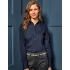 Ladies` Poplin Long Sleeve Blouse