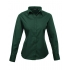 Ladies` Poplin Long Sleeve Blouse