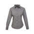 Ladies` Poplin Long Sleeve Blouse