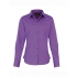Ladies` Poplin Long Sleeve Blouse