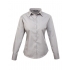 Ladies` Poplin Long Sleeve Blouse