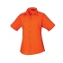 Ladies` Poplin Short Sleeve Blouse