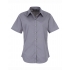 Ladies` Poplin Short Sleeve Blouse