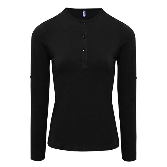 Womens Long-John Roll Sleeve Tee