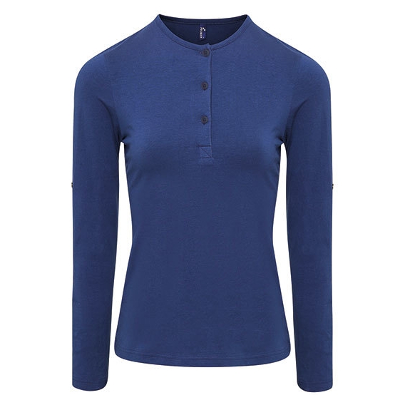 Womens Long-John Roll Sleeve Tee