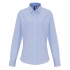 Ladies Cotton Rich Oxford Stripes Shirt