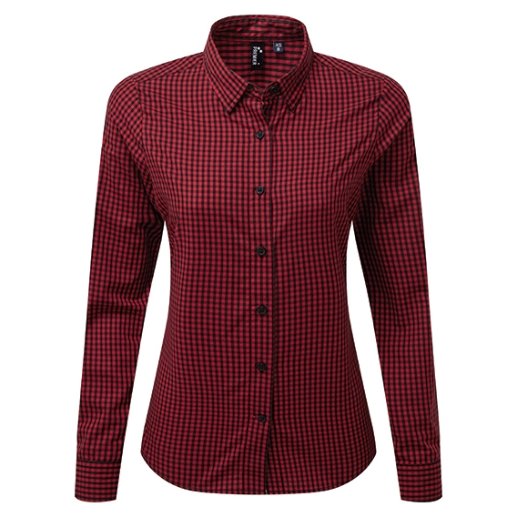 Maxton Check Womens Long Sleeve Shirt