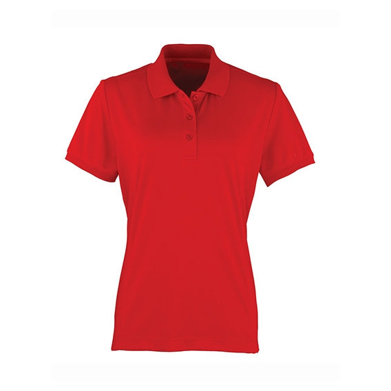 Ladies` Coolchecker® Piqué Polo
