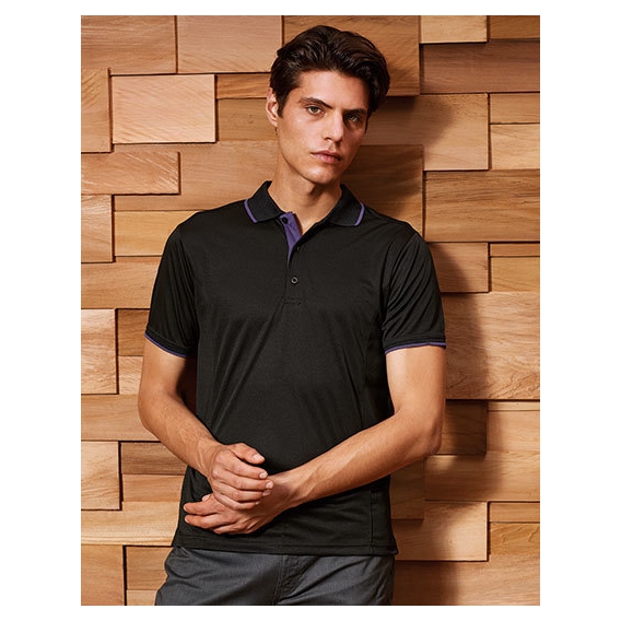 Men`s Contrast Coolchecker® Polo