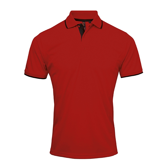 Men`s Contrast Coolchecker® Polo
