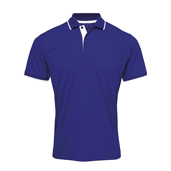 Men`s Contrast Coolchecker® Polo