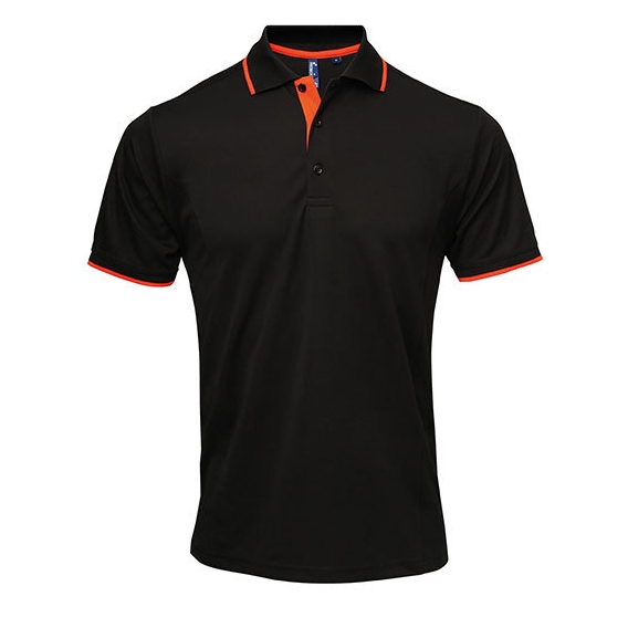 Men`s Contrast Coolchecker® Polo