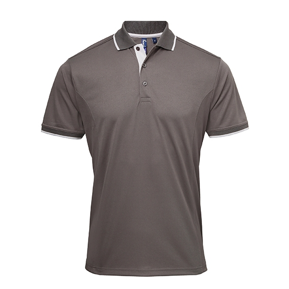 Men`s Contrast Coolchecker® Polo