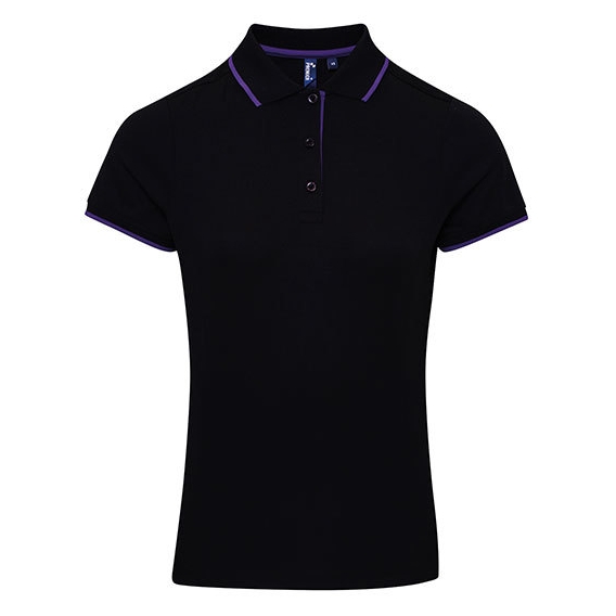 Ladies` Contrast Coolchecker® Polo