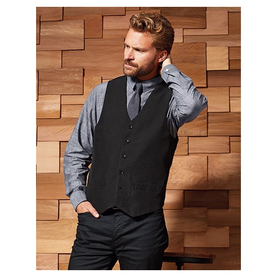 Men`s Lined Polyester Waistcoat