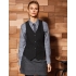 Ladies` Lined Polyester Waistcoat