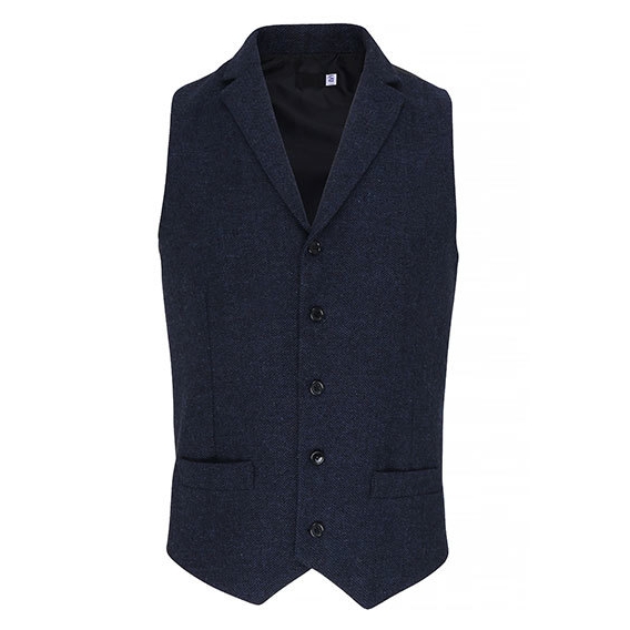 Mens Herringbone Waistcoat