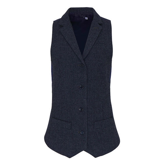 Ladies Herringbone Waistcoat