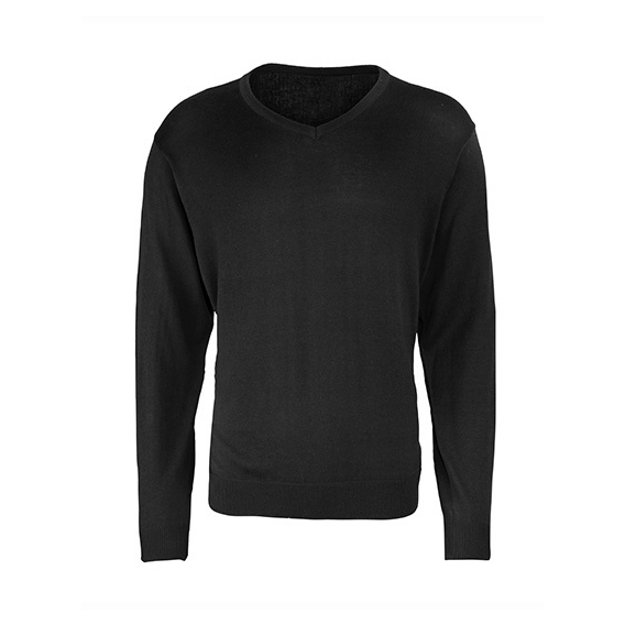 Men`s V-Neck Knitted Sweater
