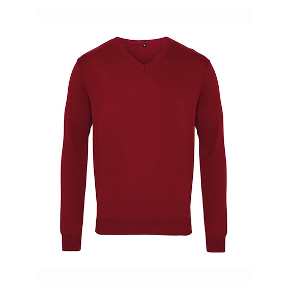 Men`s V-Neck Knitted Sweater