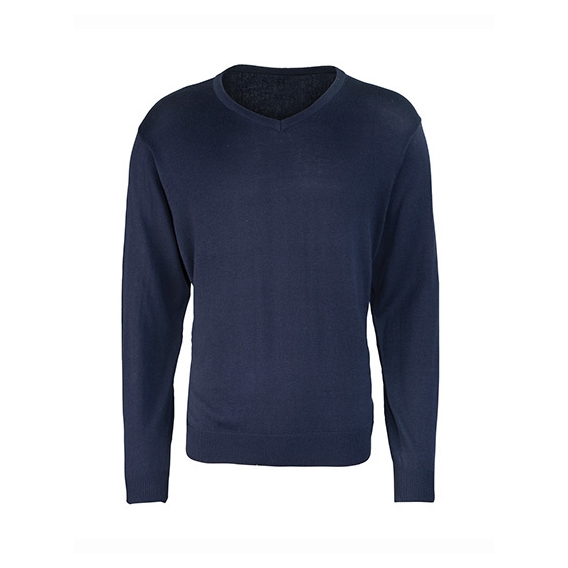 Men`s V-Neck Knitted Sweater