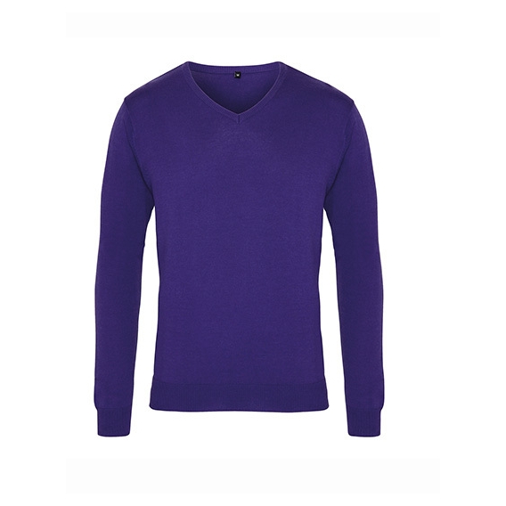 Men`s V-Neck Knitted Sweater
