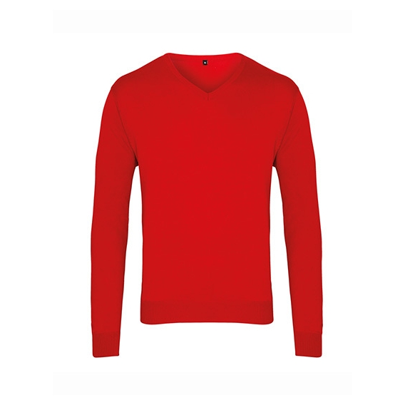 Men`s V-Neck Knitted Sweater