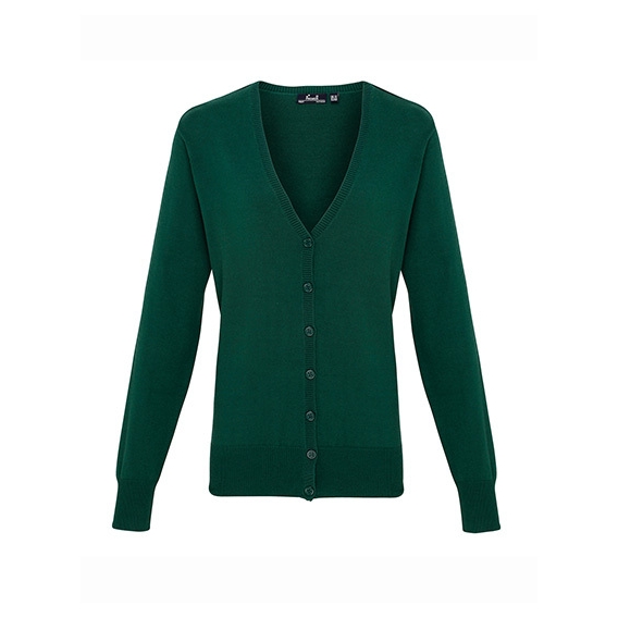 Ladies` Button Through Knitted Cardigan