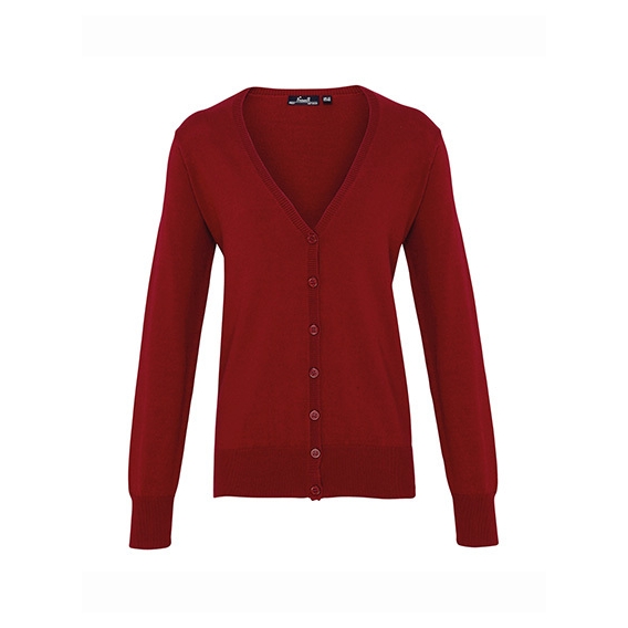 Ladies` Button Through Knitted Cardigan