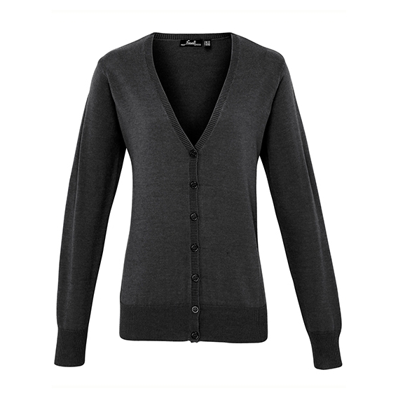 Ladies` Button Through Knitted Cardigan
