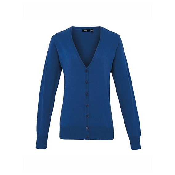 Ladies` Button Through Knitted Cardigan