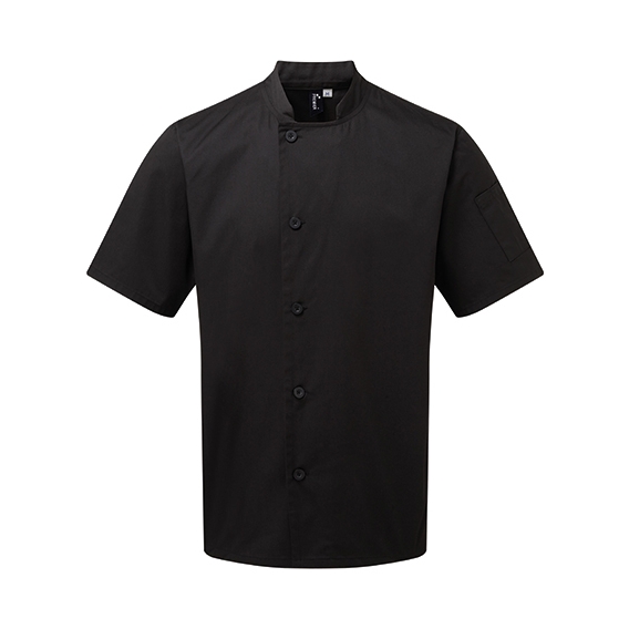 Essential Short Sleeve Chefs Jacket