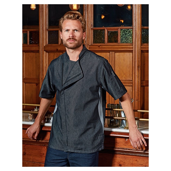 Chefs Zip-Close Short Sleeve Jacket