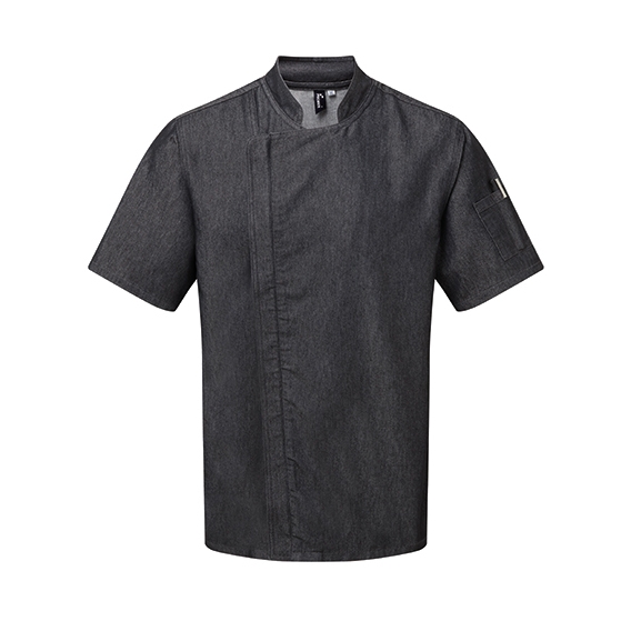 Chefs Zip-Close Short Sleeve Jacket