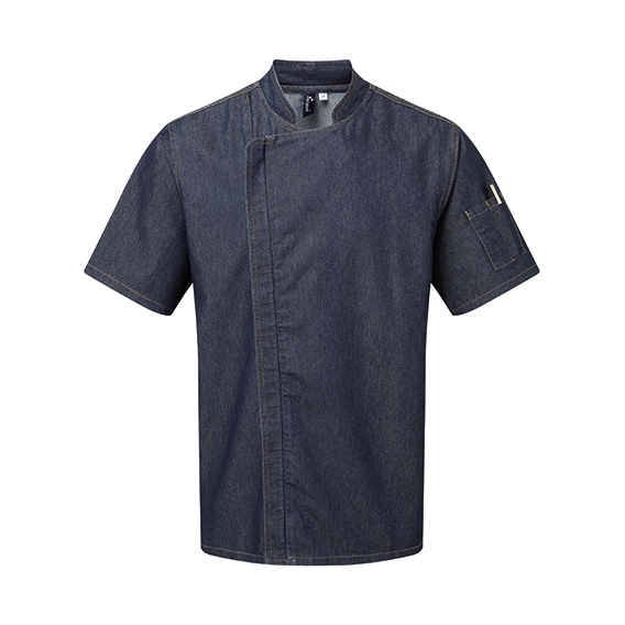 Chefs Zip-Close Short Sleeve Jacket