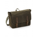 Heritage Waxed Canvas Messenger
