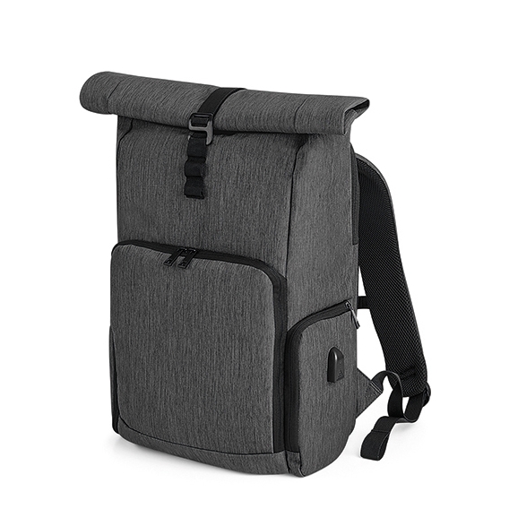 Q-Tech Charge Roll-Top Backpack