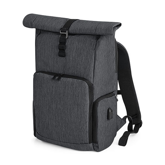 Q-Tech Charge Roll-Top Backpack