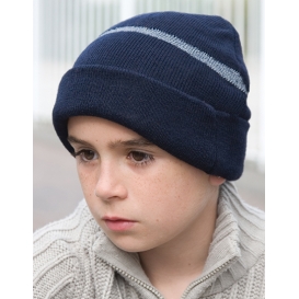 Junior Thinsulate ™ Woolly Ski Hat with Reflective Band