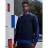 Men´s Contrast Crew Sweat