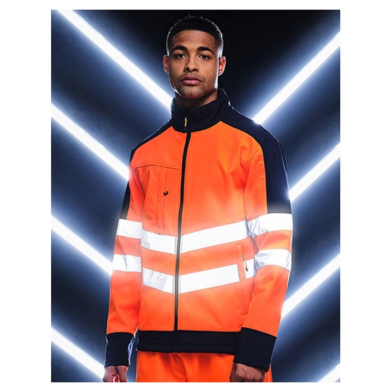 Hi-Vis Pro Softshell Jacket