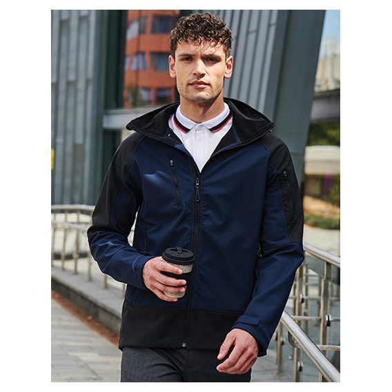 X-Pro Powergrid Hooded Softshell Jacket