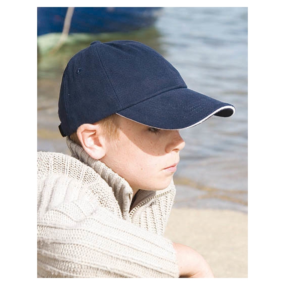 Junior Heavy Brushed Cotton Cap
