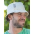 Deluxe Washed Cotton Bucket Hat with Side Mesh Panels