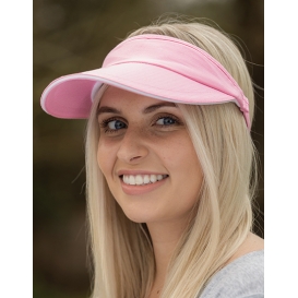 Herringbone Sun Visor with Sandwich Peak